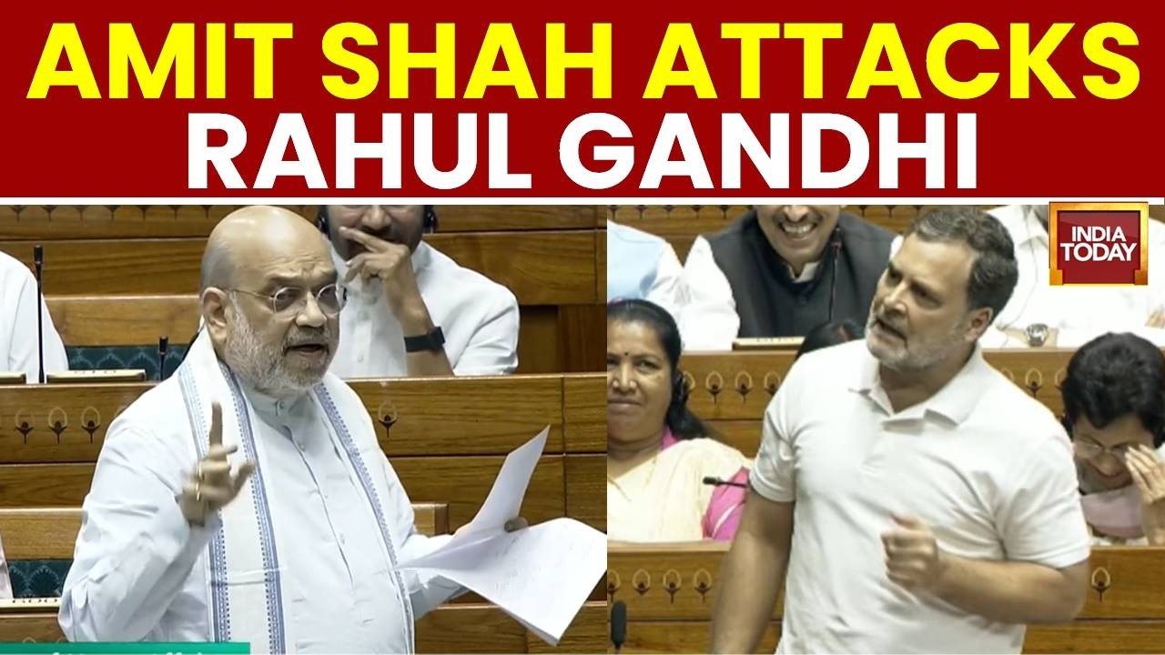 Amit Shah Attacks Rahul, Confirms 2026 Caste Census, Assures 50 Percent Increase In Lok Sabha Seats