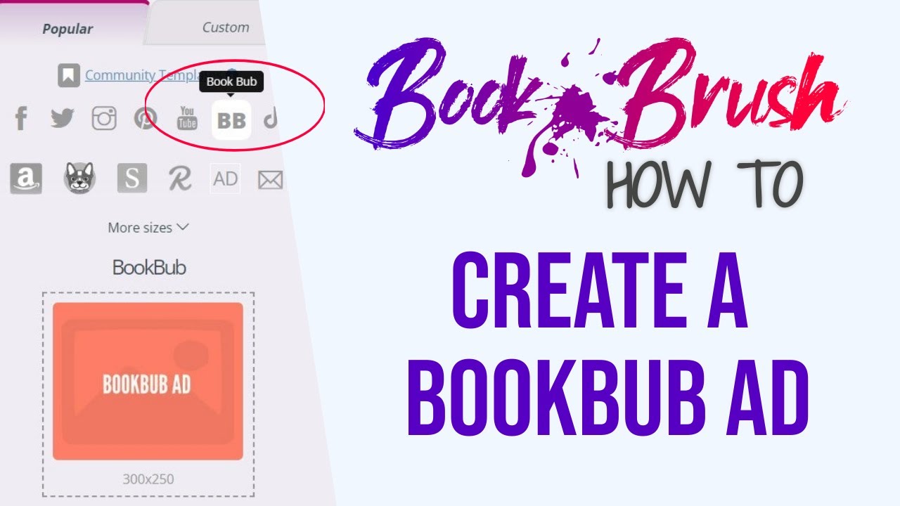 📚 Creating BookBub Ads is EASY with Book Brush 📚