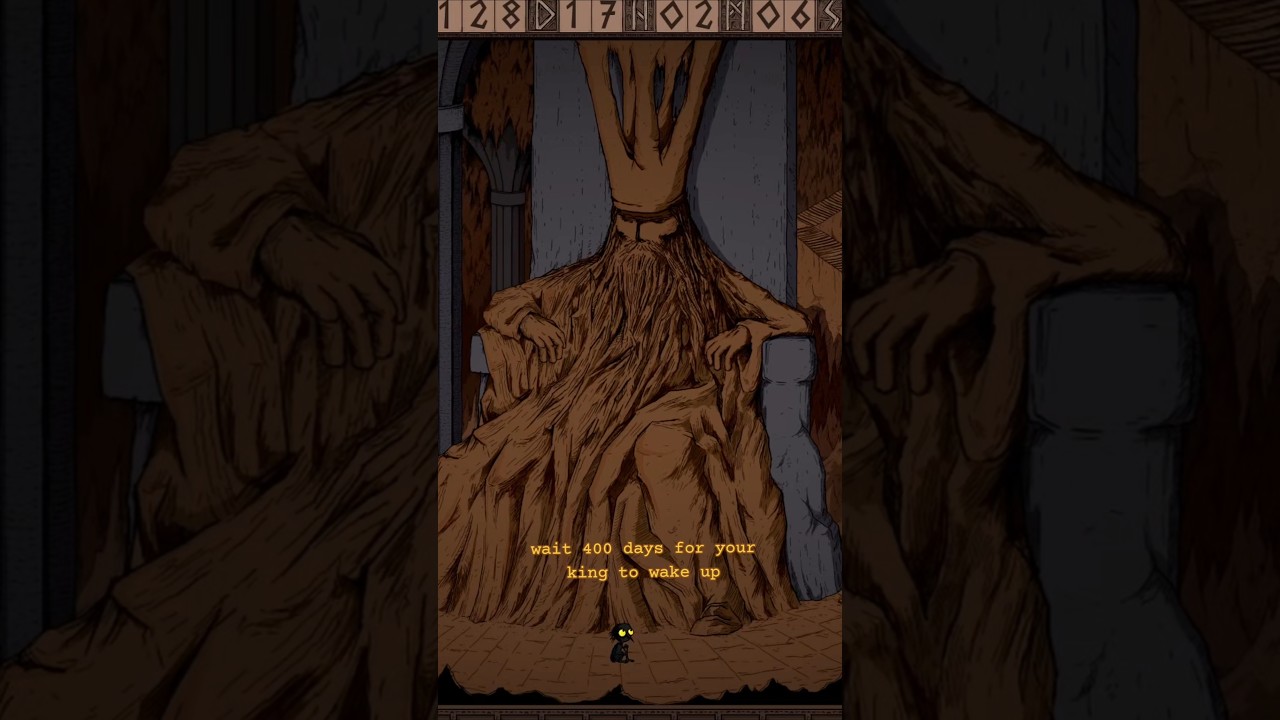 This Game Takes 400 Days To Beat! #gaming #videogames #indiegame #games #art #thelonging #gog #game