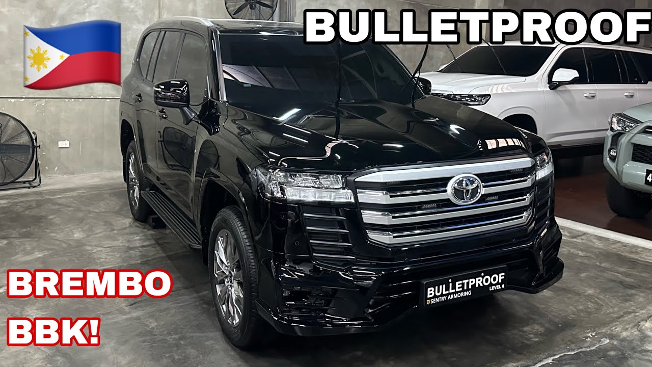 For Sale (Philippines) - BULLETPROOF 2023 Toyota Land Cruiser 300 Dubai Version Armored Level 6 NEW!