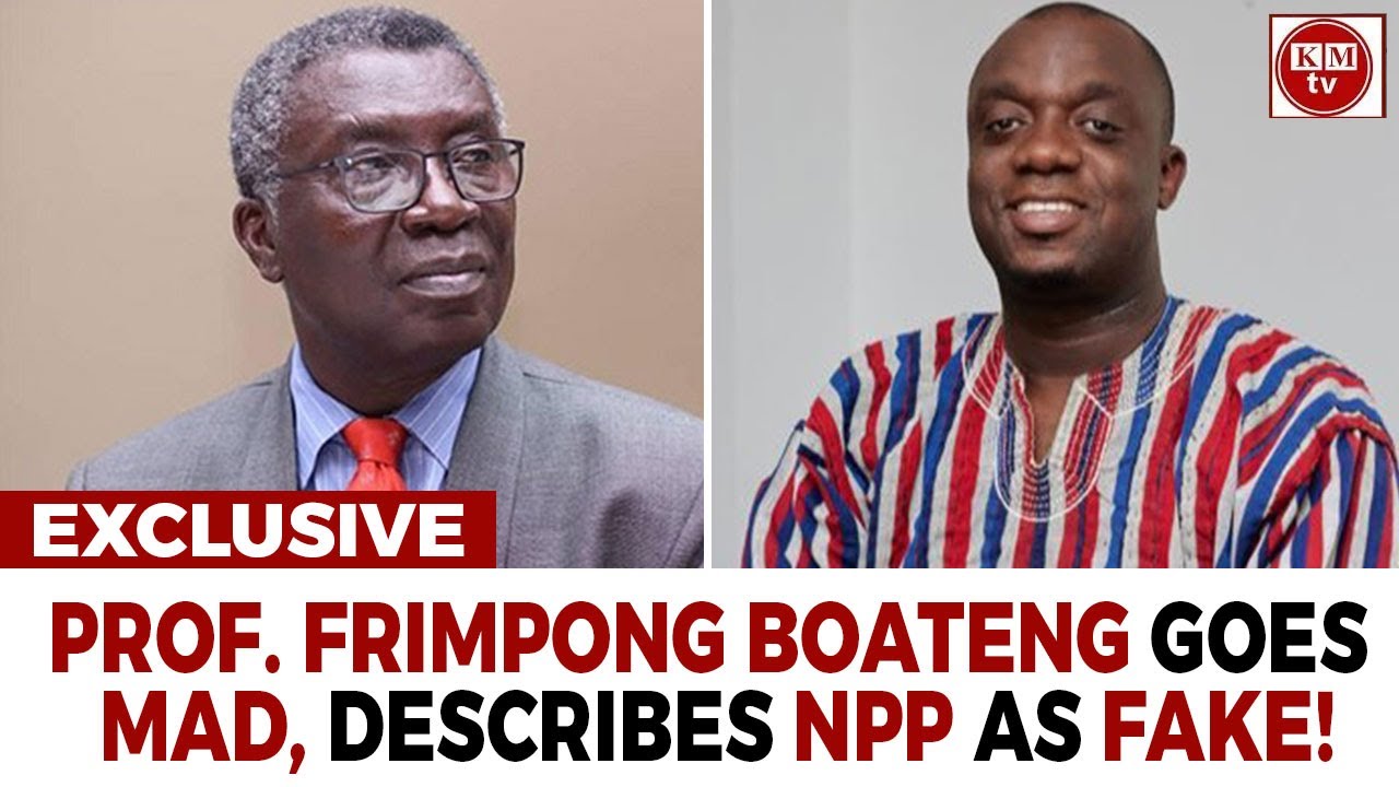 NPP Sacks Mad Prof. Frimpong Boateng!