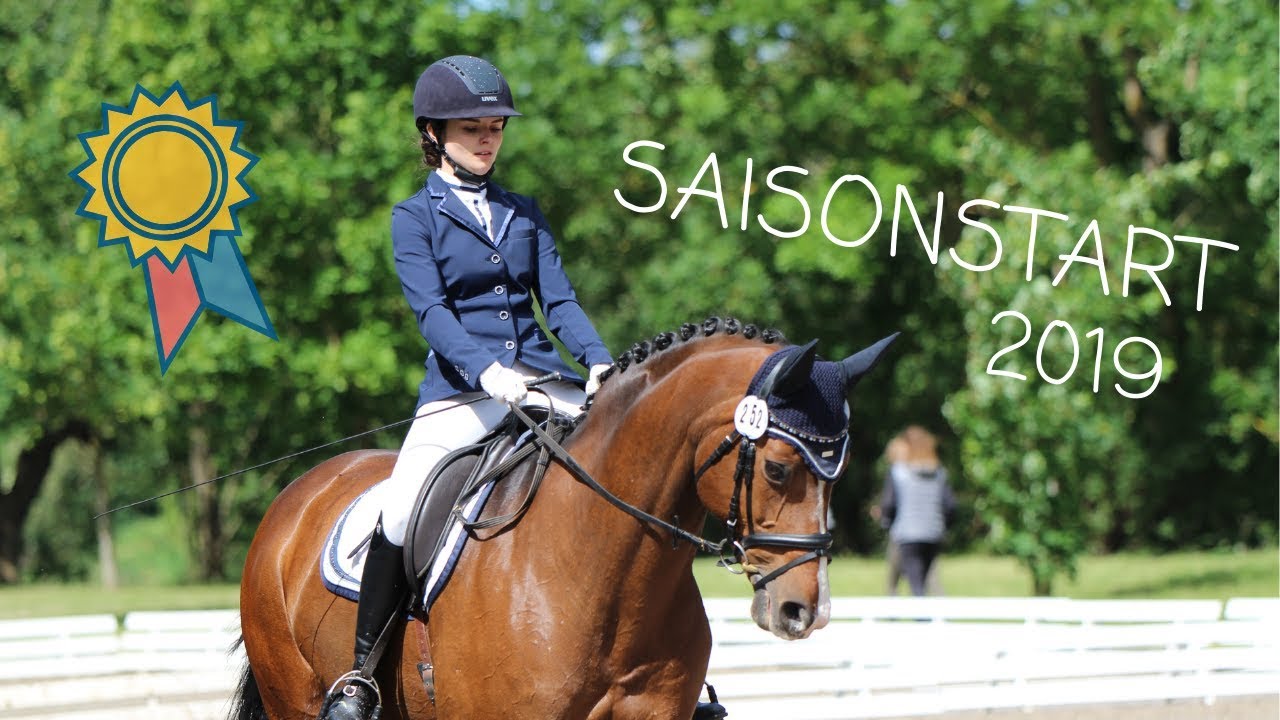 SAISONSTART 2019 - Es geht wieder los 😍 (Dressur)