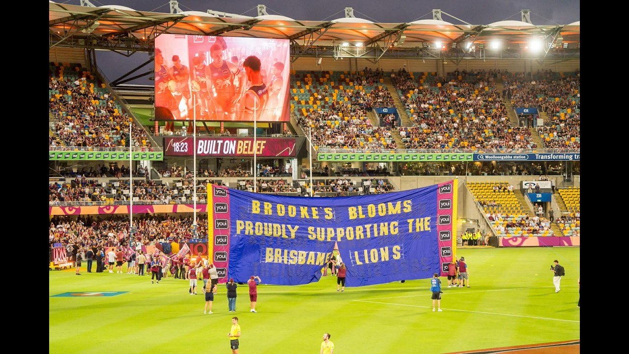 Brookes Blooms   Lions v Dogs Opening Round