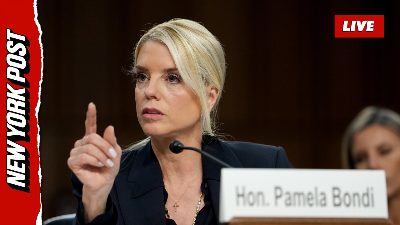 Live: Pam Bondi Testifies Before House Judiciary Committee as Lawmakers Press on Epstein Files