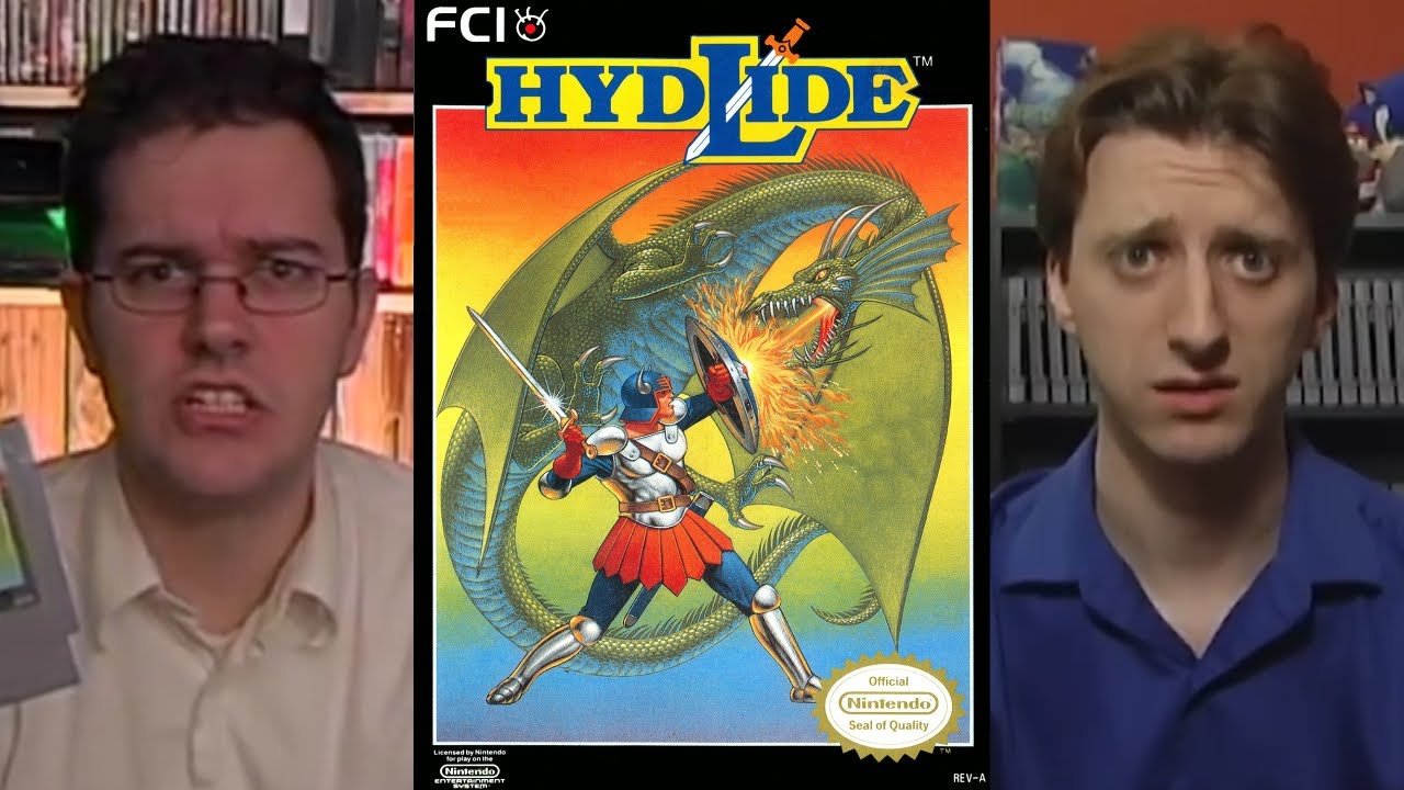 Hydlide - Angry Video Game Nerd & ProJared - Review Mashup