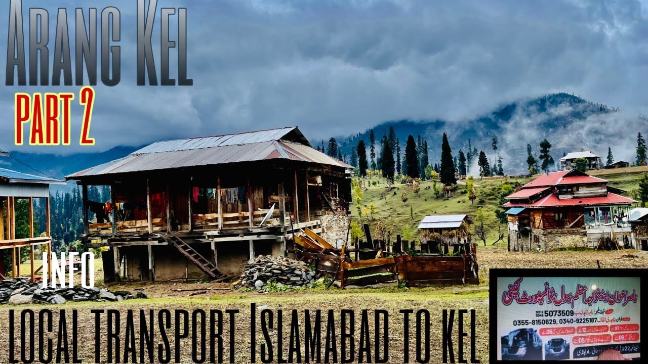 Arang Kel Azad Kashmir Drone video -Travel Guide
