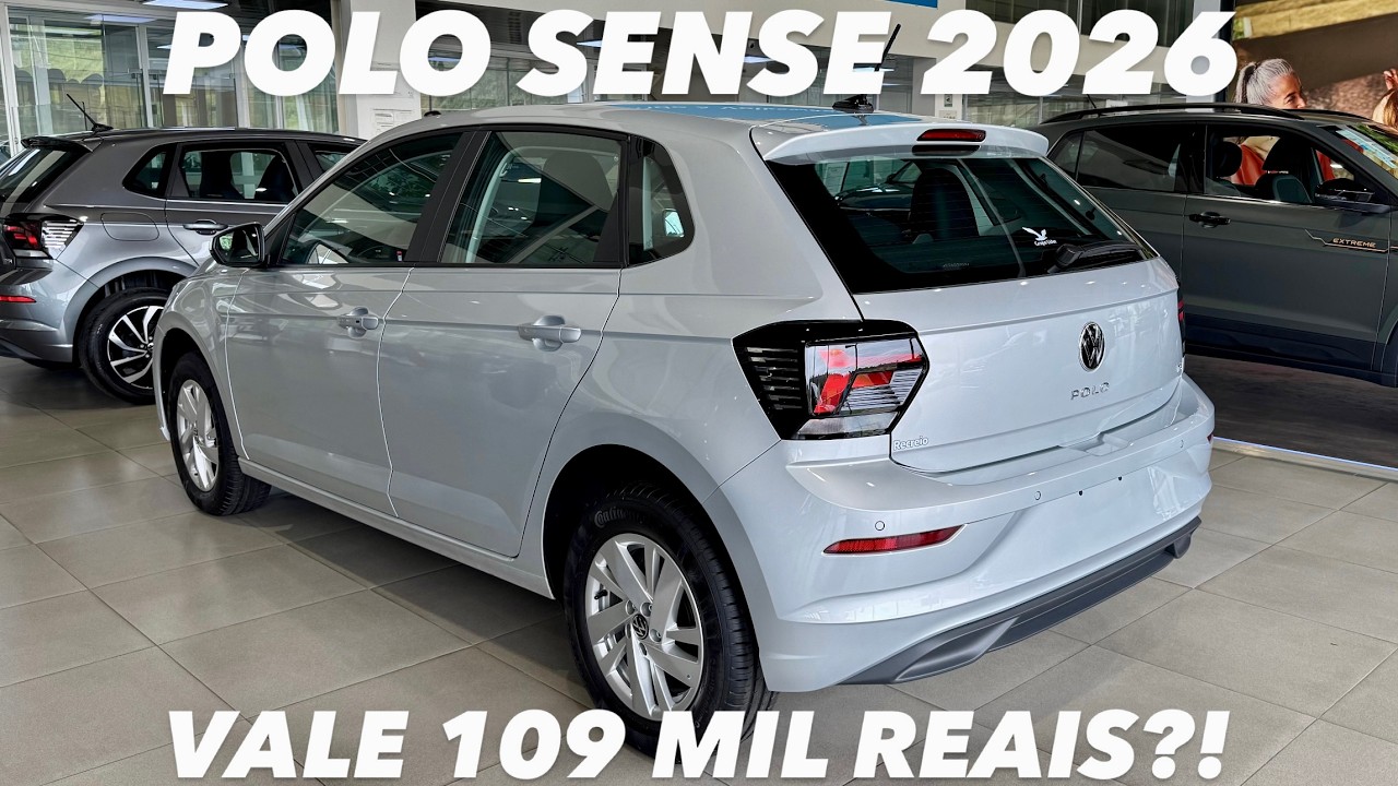 Avaliação Polo Sense PCD 2026 - VALE 109 MIL REAIS?!