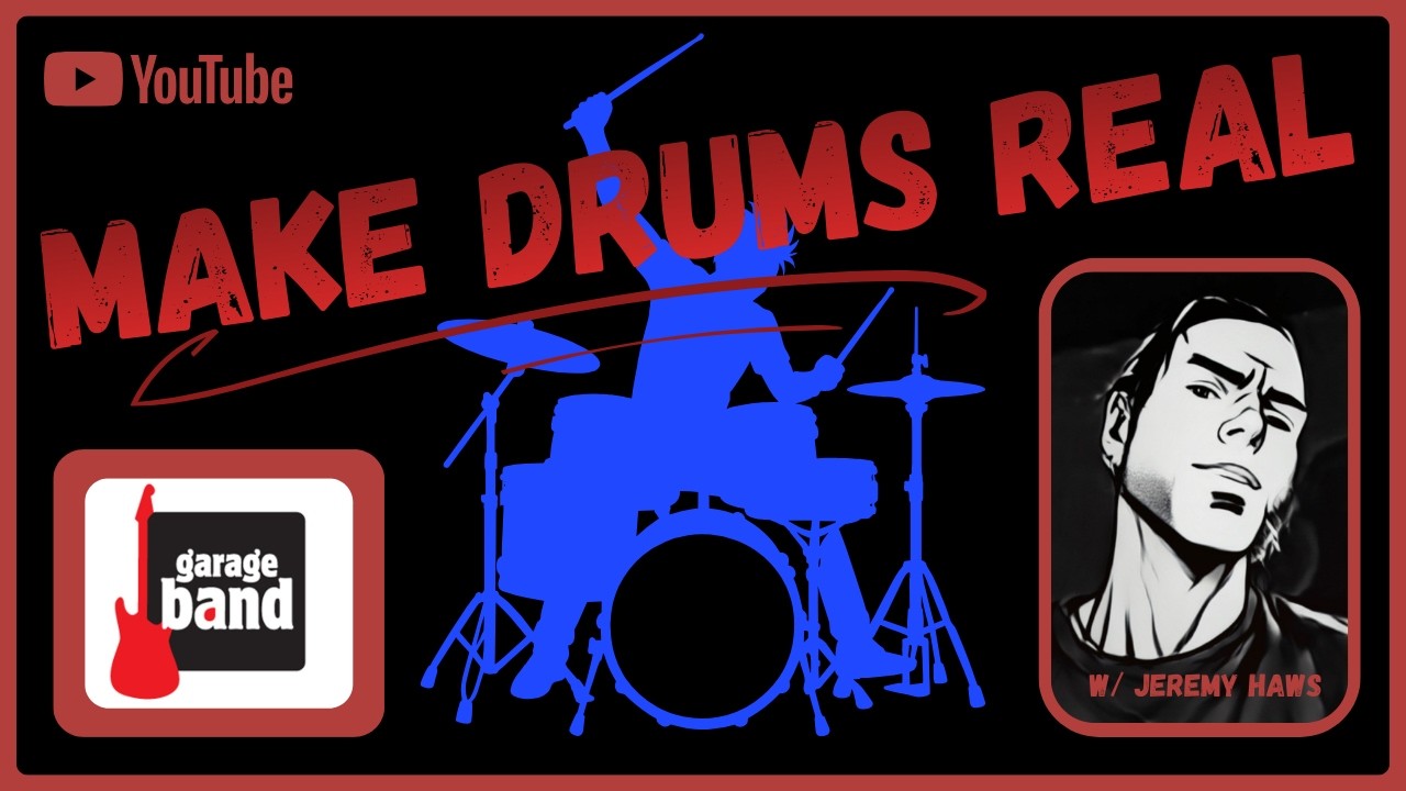GarageBand Drummer to MIDI (Make Real Drums in 5 Minutes)