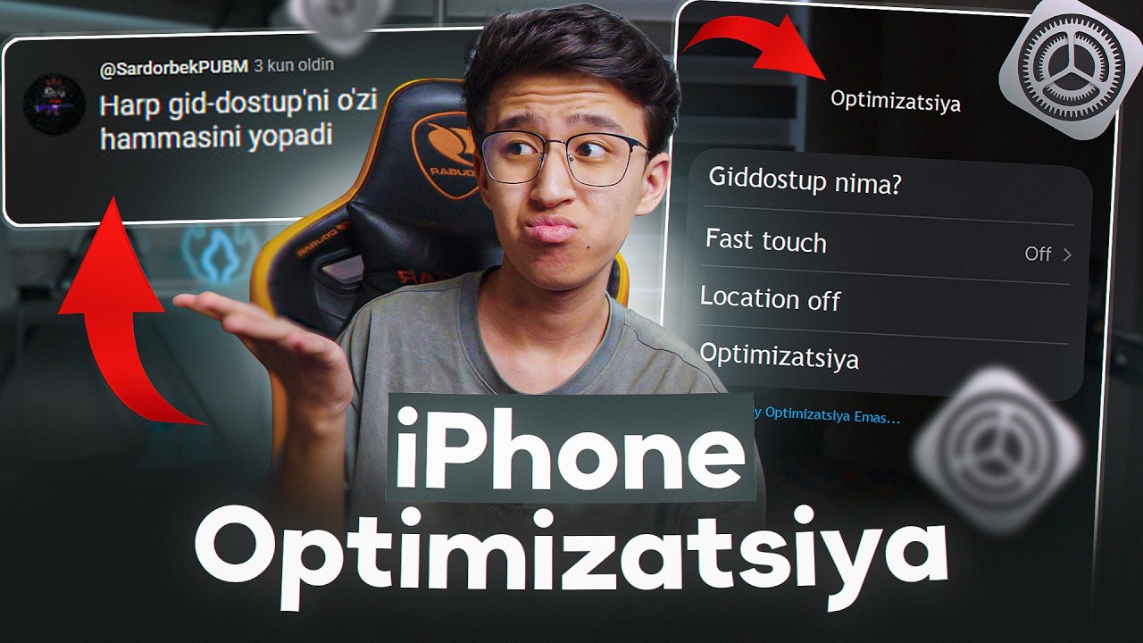 🔥 IPhone uchun 3 bosqichli to'liq optimizatsiya || Connect Mobile