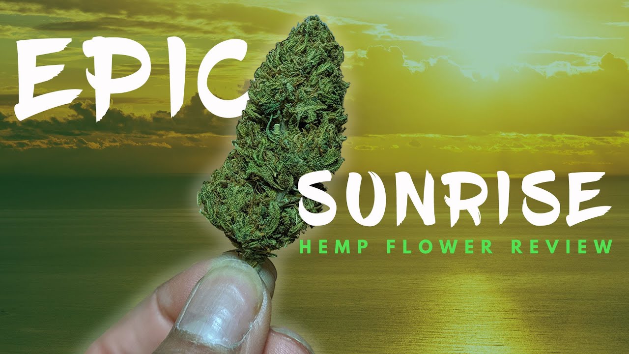 CBDwithDUB Ep. 8 | Epic Sunrise CBD Flower Review | Dreamland Organics