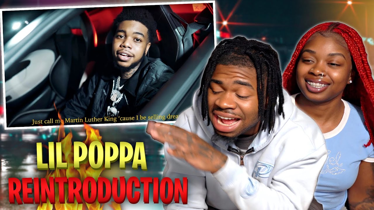 Lil Poppa - Reintroduction (Lyric Video) | REACTION