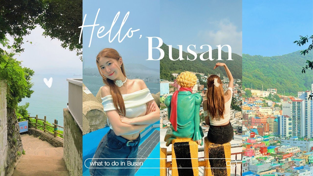 BUSAN vlog 🇰🇷 🌊 ⋆⭒˚| 5 days ultimate itinerary, haeundae, cafes 🍵, gamcheon village, sky capsules