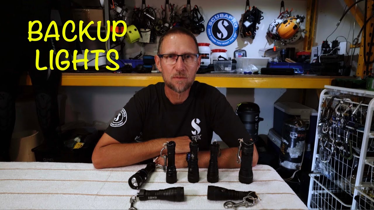 Backup Lights 300m Deep Test!