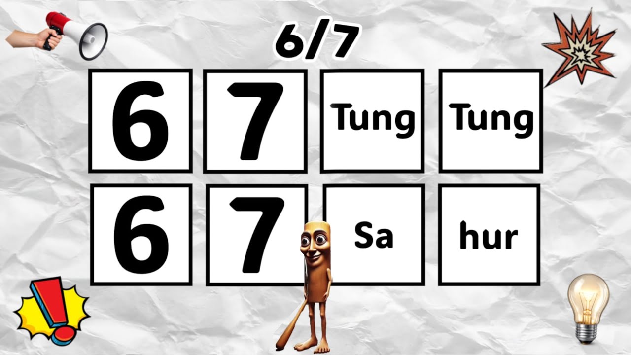 🎶 Say The Word On Beat Challenge 🎶  67 and THUNG SAHUR Edition !