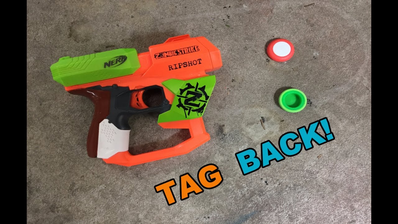 TAG BACK! - NERF Vortex Zombie Strike Ripshot (Slamfire?) | Walcom S7