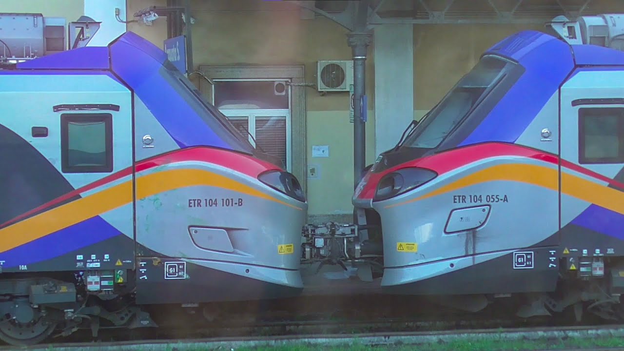 In treno in LIGURIA ad Aprile 2023 viaggio di ritorno da GENOVA N.4/4