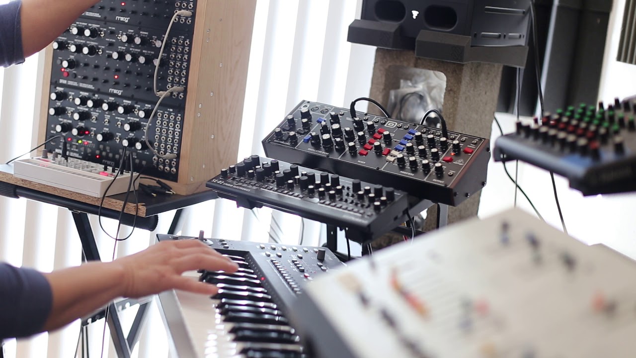 The National Anthem (Radiohead) cover Behringer D/Moog dfam/Volca Sample/Analog Keys