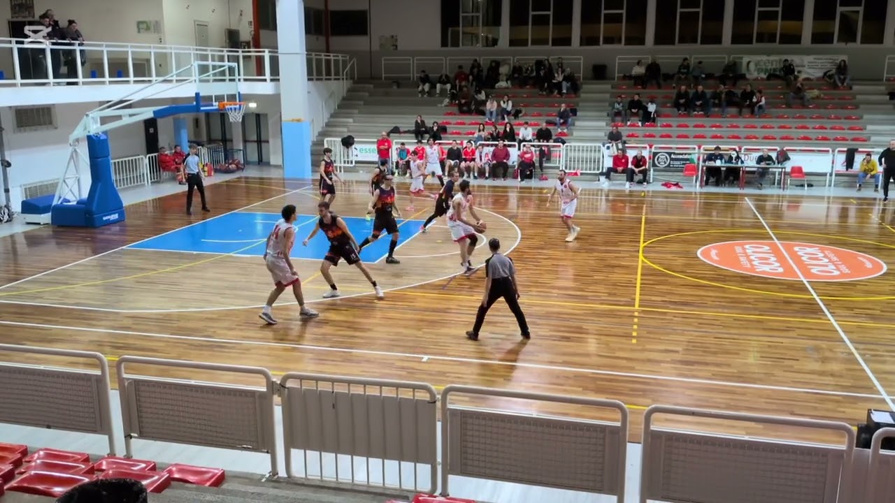 San Severino - Ascoli Basket / 4 ritorno / DR1 girone B