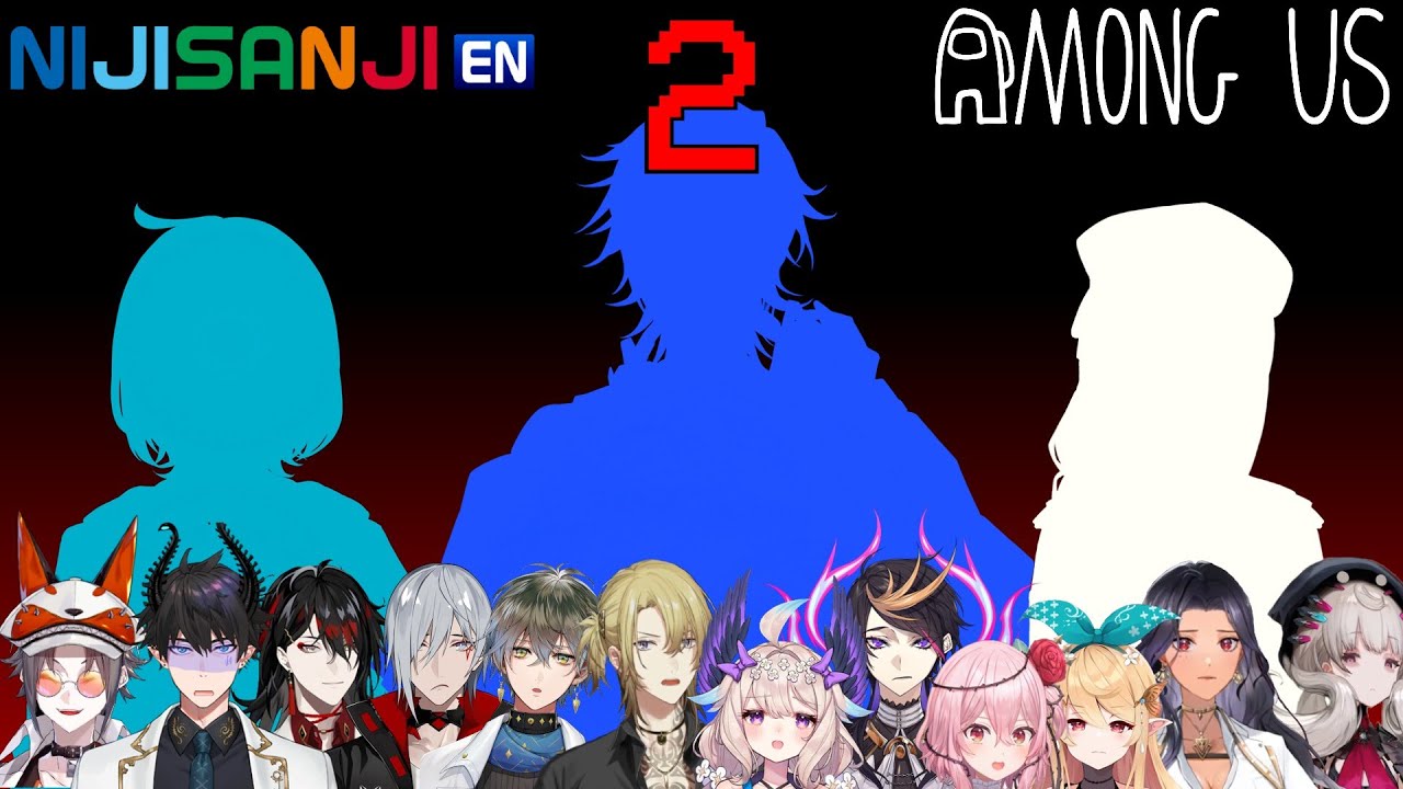【All POV】 Nijisanji EN Among Us Collab feat. ILUNA! 【Round 2 | Yugo | Kyo | Aia】