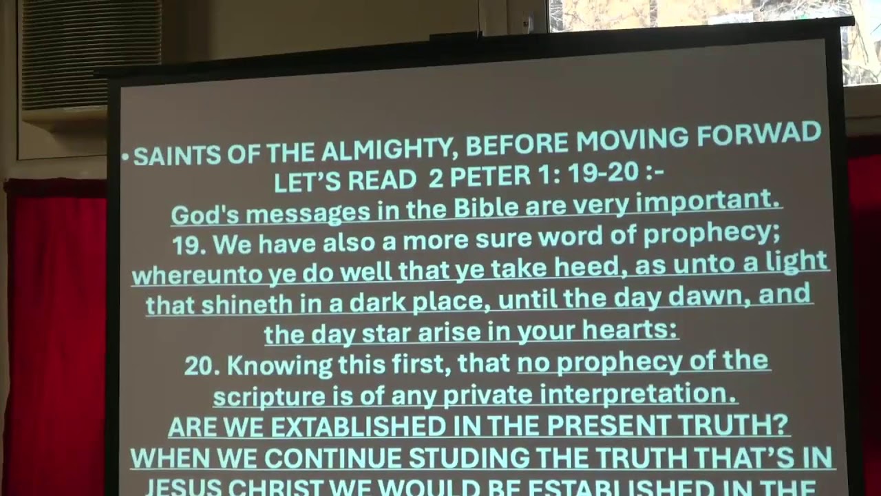 Our Faith Must Be in the Truth of God's Word
