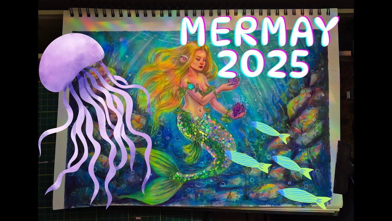 Cum desenezi o sirenă / MerMay 2025