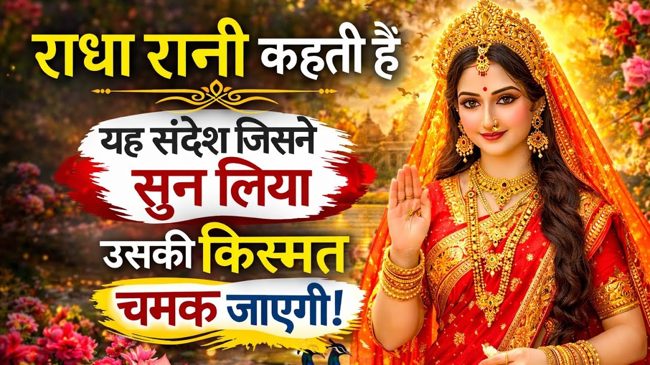 “राधा-कृष्ण का स्पष्ट आदेश” इसे अभी देखे जो यह @Radha-s-message #maa #motivation