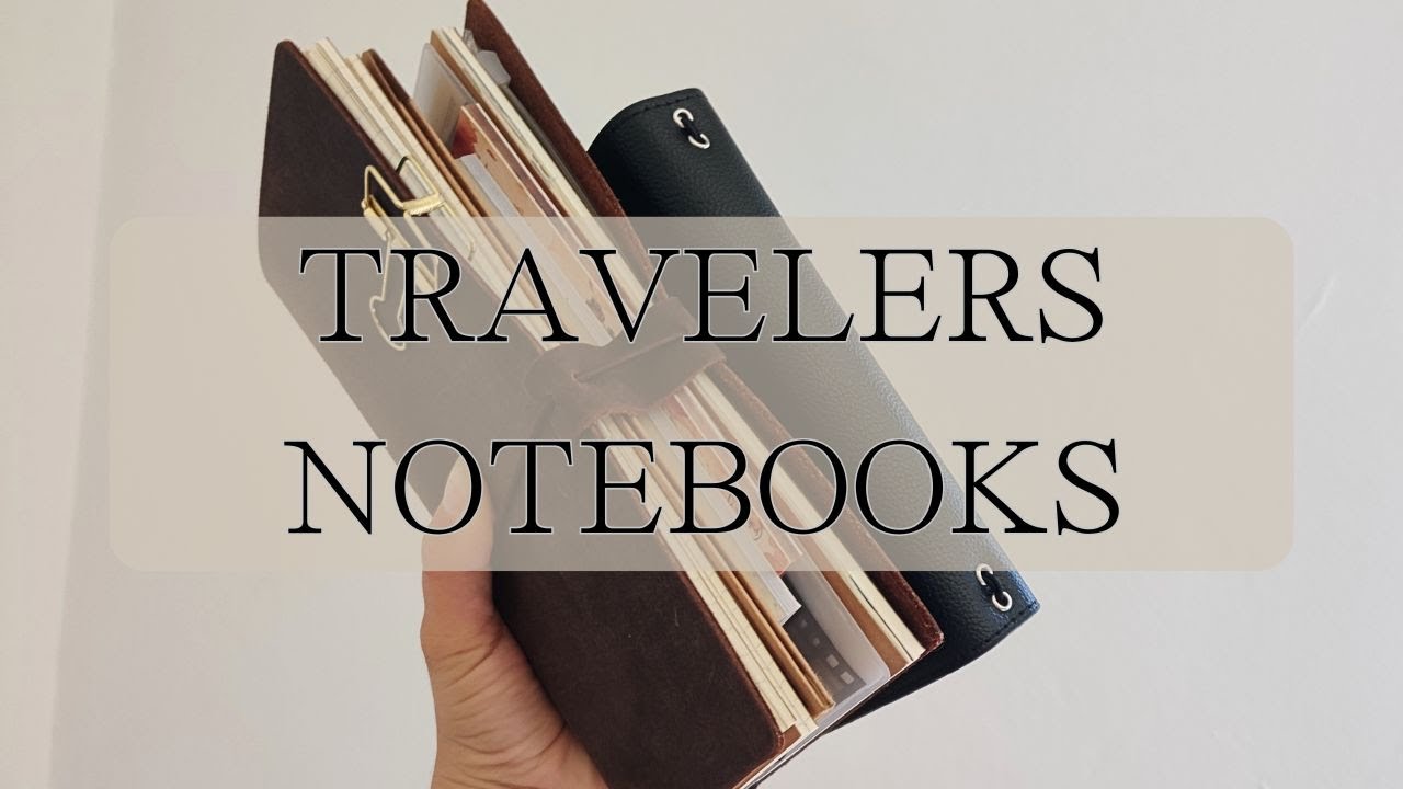 Tea With Lee #1 | My Travelers Notebooks | Cloth & Paper TN | Garden Journal & How I Study