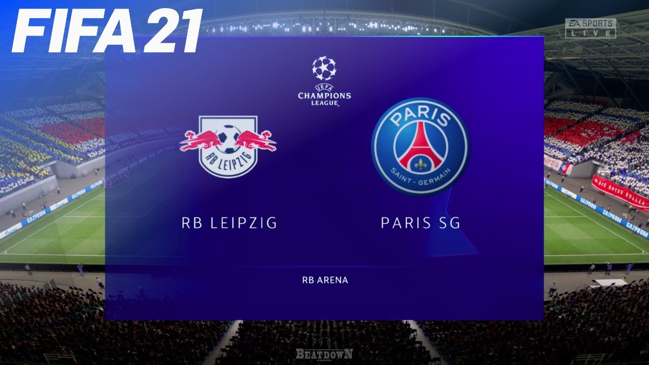 FIFA 21 - RB Leipzig vs. Paris Saint Germain @ Red Bull Arena