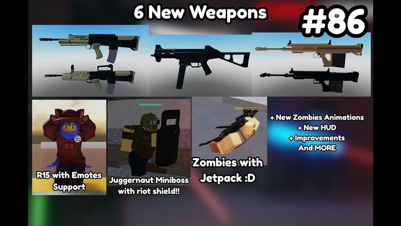 Roblox Zombie Uprising: October Season 13 Update