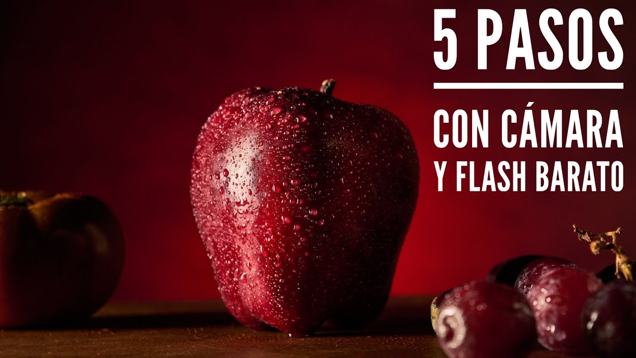 5 PASOS para hacer una buena FOTOGRAFÍA⚡️ con CÁMARA Y FLASH BARATOS