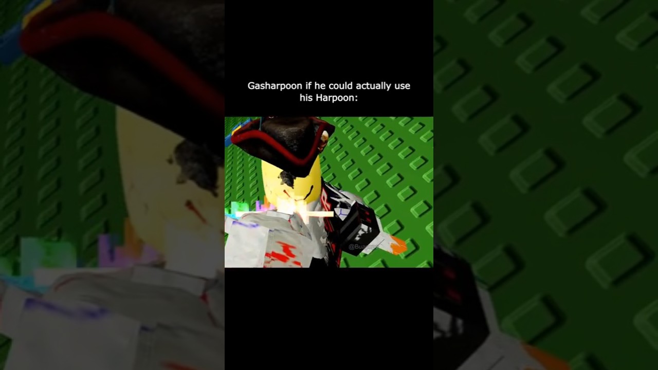 Gasharpoon's Harpoon #roblox #animation #shorts #forsaken