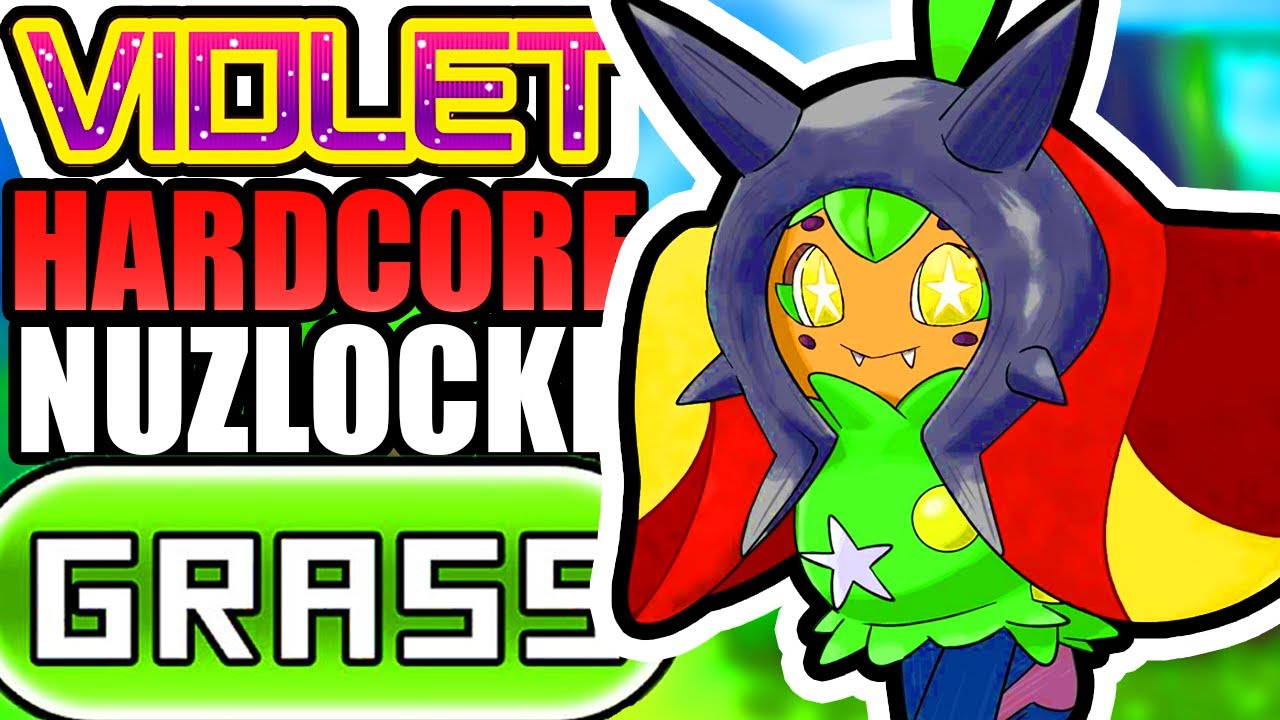 Pokémon Violet Hardcore Nuzlocke - Grass Type Only (No Overleveling, No Items)
