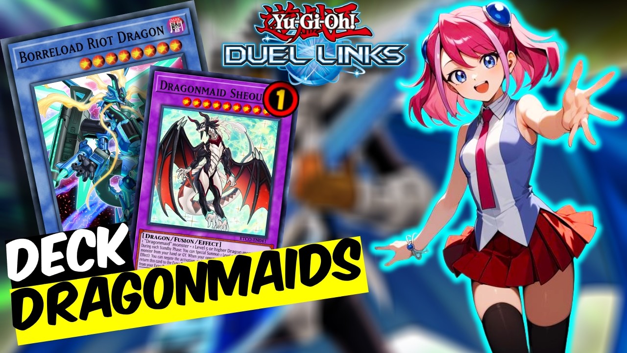 DRAGONMAID Deck Duel Links | Guía de COMBOS y líneas de juego | Yu-Gi-Oh!
