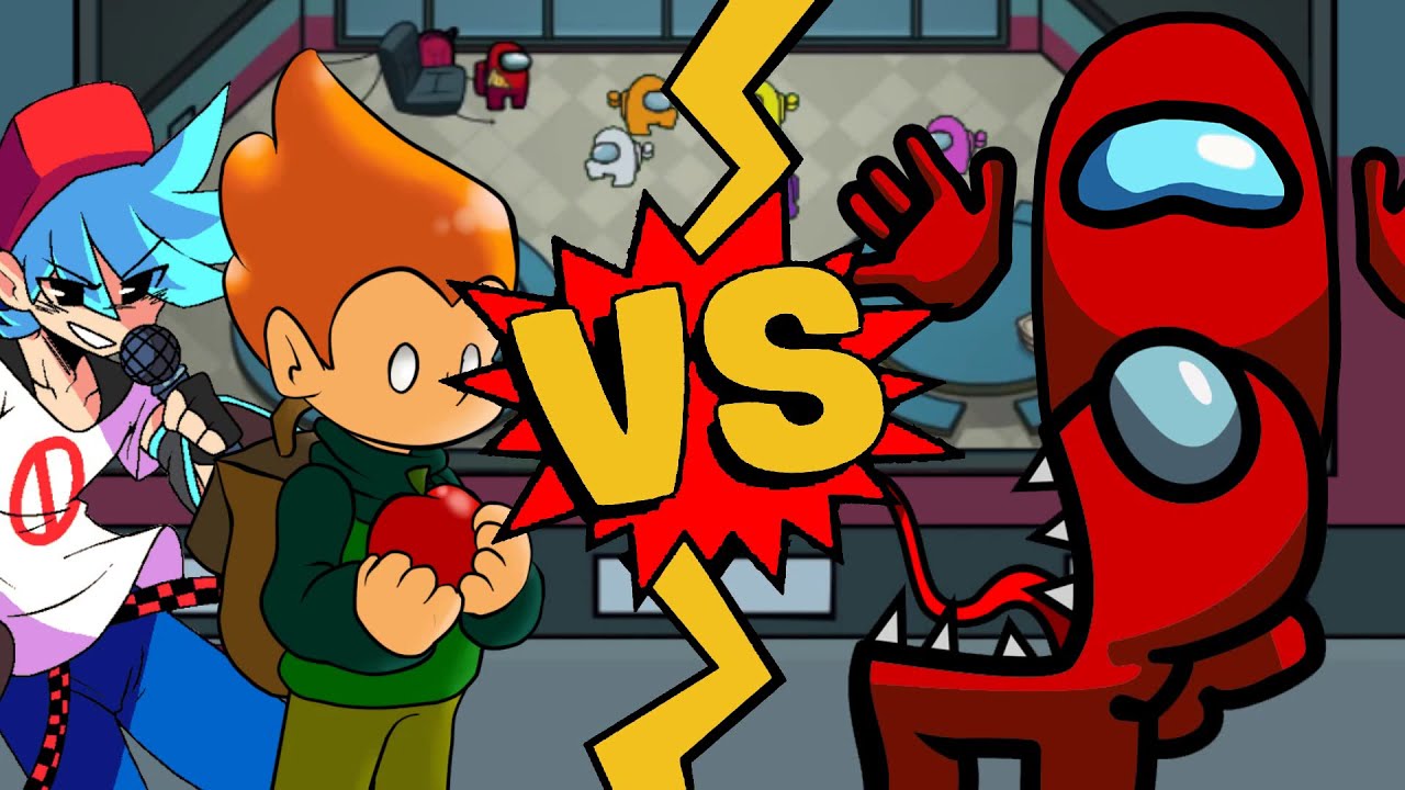 M.U.G.E.N. Battles | Boyfriend/Pico vs Impostor/Crewmate