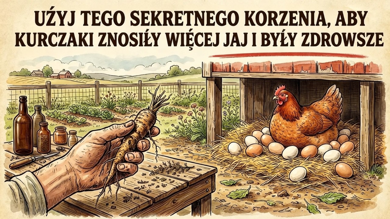 Sekret! Daj im ten korzeń i zobacz, jak eksploduje produkcja jaj i ich zdrowie