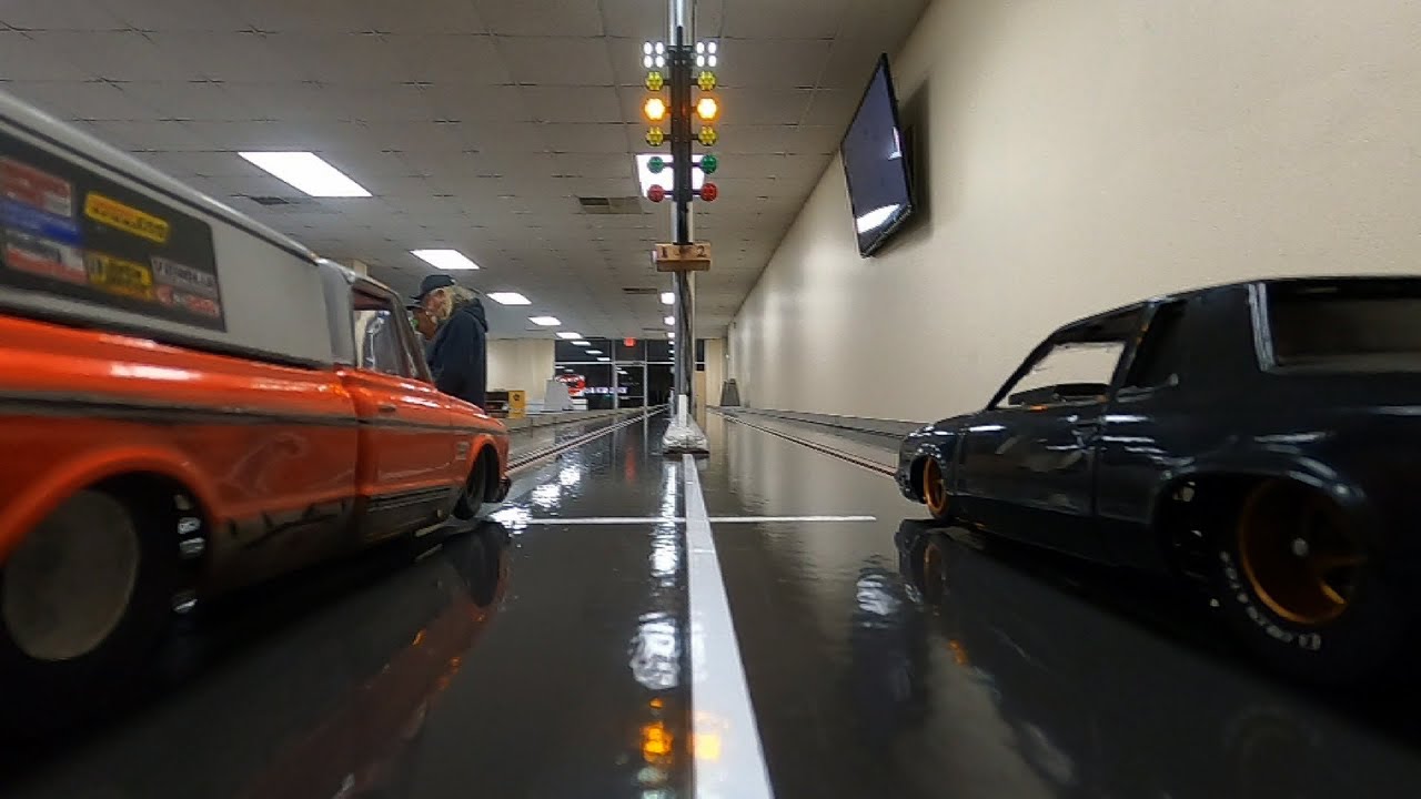 Основные моменты дрэг-рейсинга на игровых автомобилях в масштабе 1/25 — 417 Slot Car Club