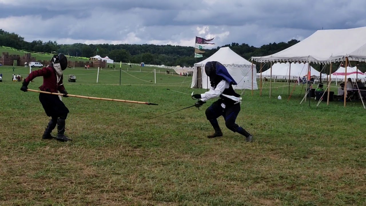 Spear vs rapier experiment