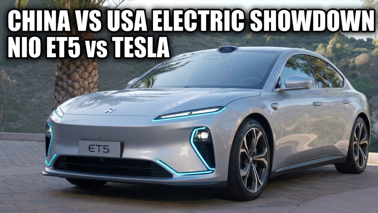 NIO ET5 против Tesla Model S: Китай бросает вызов Америке в гонке электромобилей!