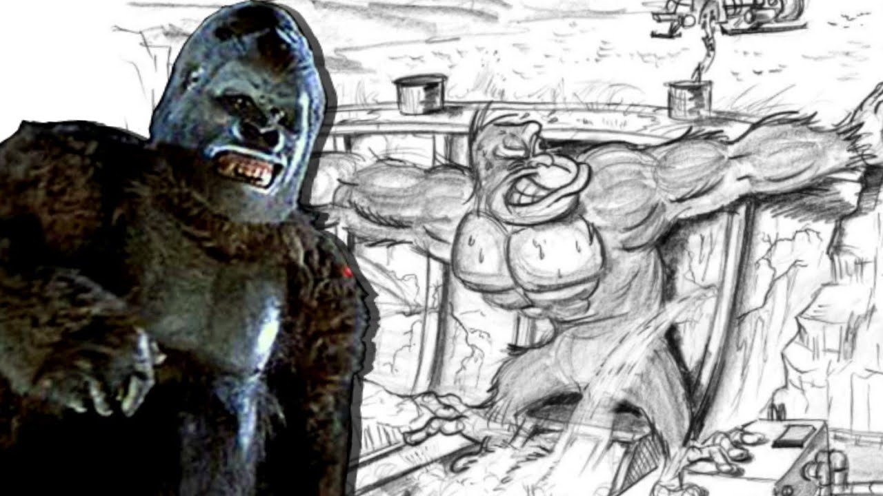 la serie cancelada del KING KONG De Laurentiis que nunca vio la luz (THE AVENTURES OF KID KONG)