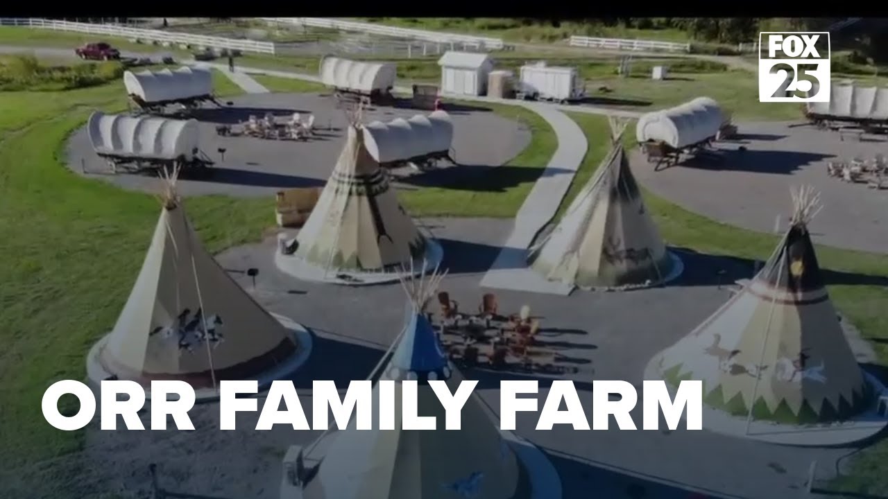Orr Family Farm offers unique glamping experience with historic charm