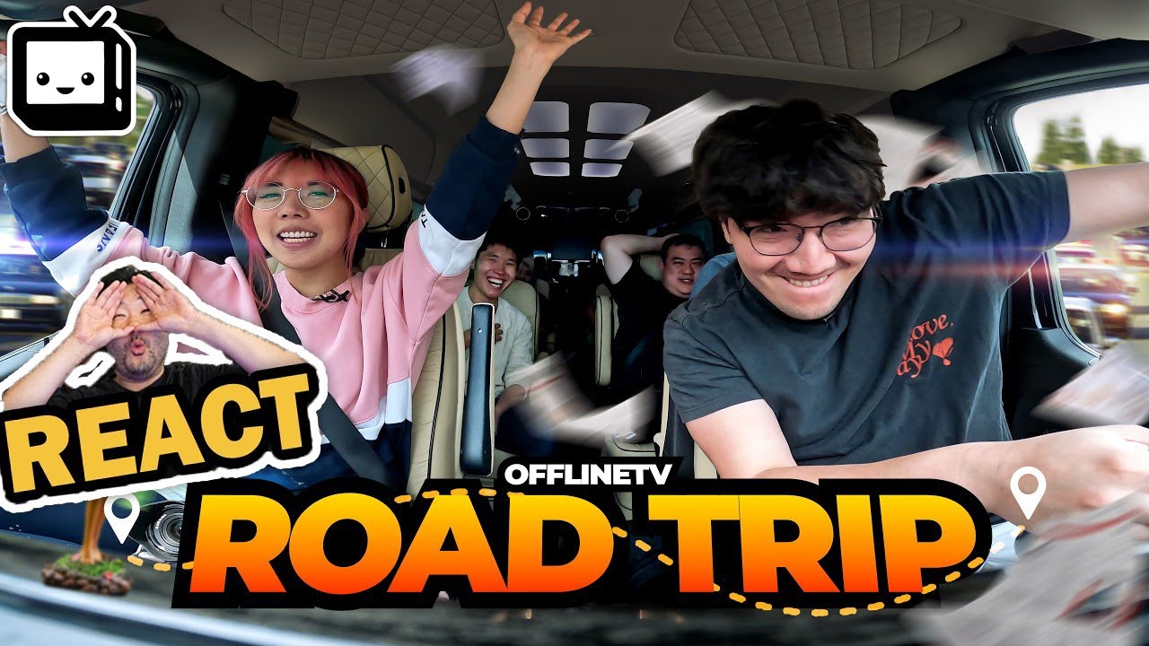 OFFLINETV ROAD TRIP | Peter Park Reacts