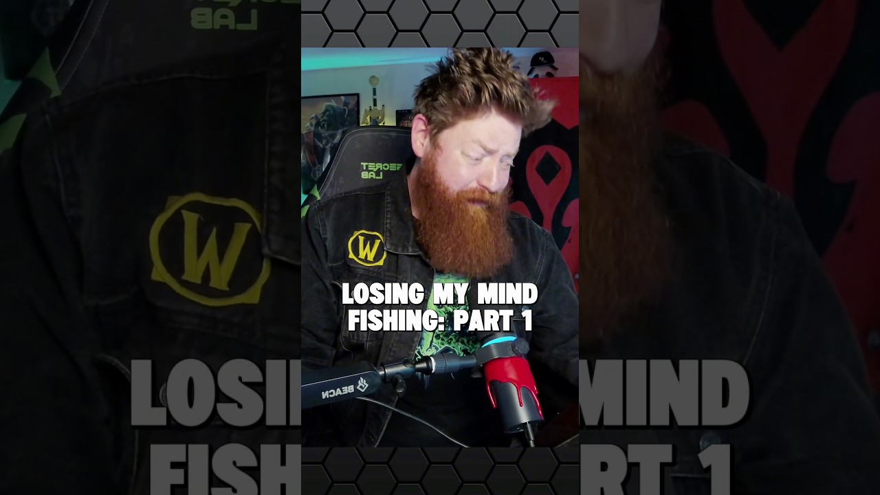 Losing My Mind Fishing #worldofwarcraft #gaming