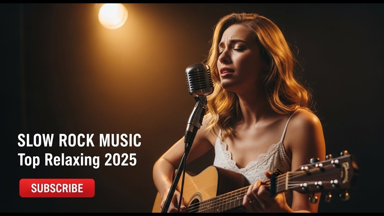 🎧 Slow Rock Relaxing Healing Mix – Music That Makes You Stay & Subscribe