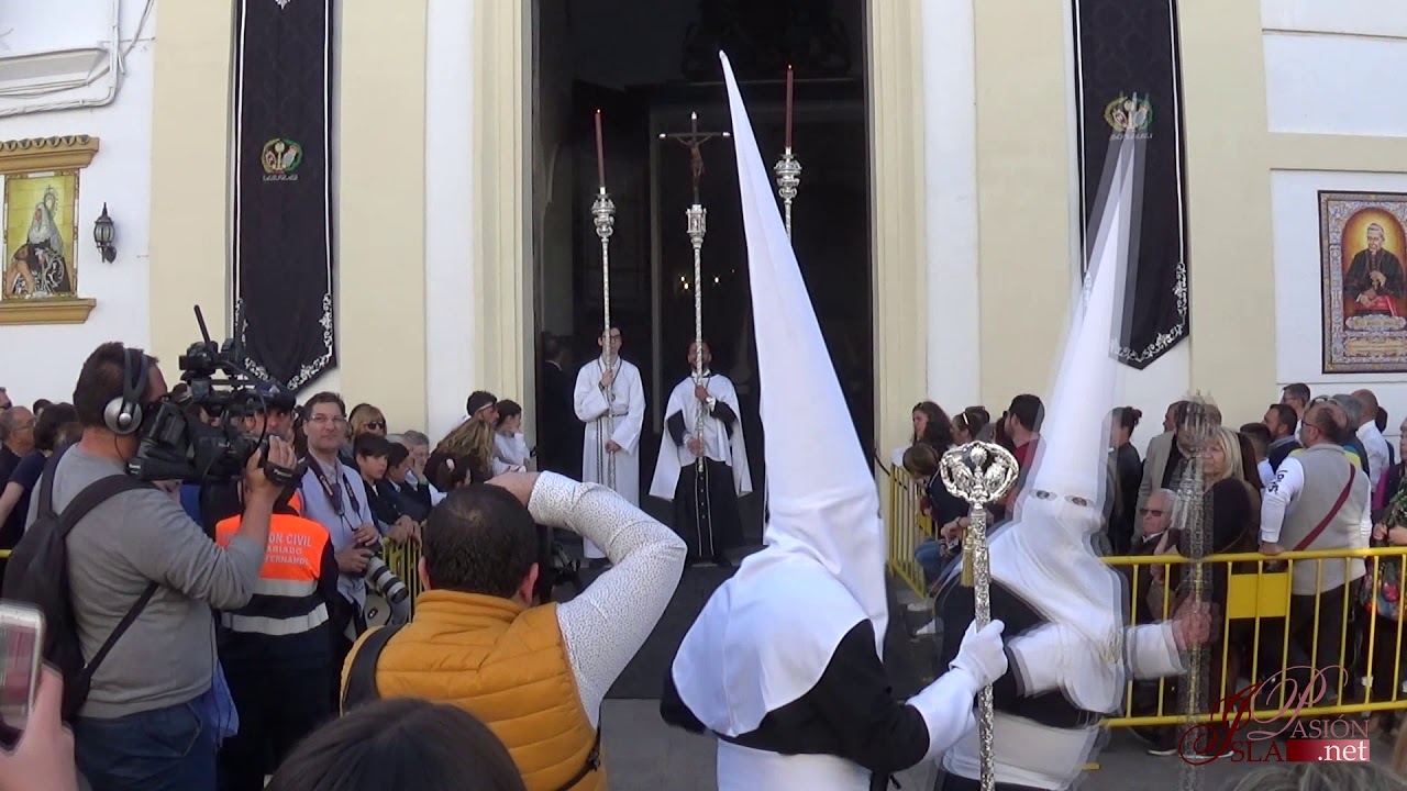 Salida del misterio de Caridad y Salvación | HD | Semana Santa de San Fernando | 2019