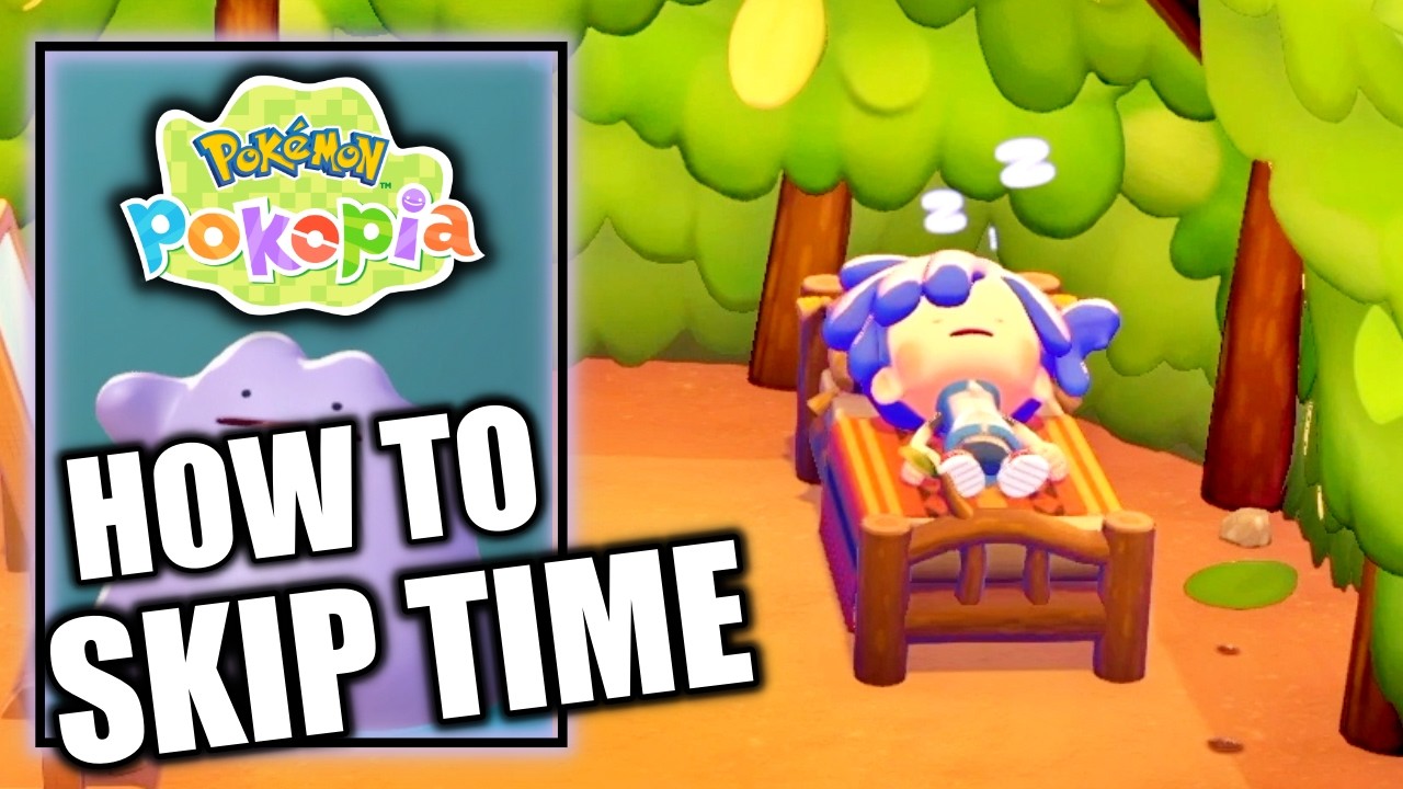 Pokemon Pokopia - How to Skip Time - Helpful Tip - Skip Days - Fast Forward - Time Skip