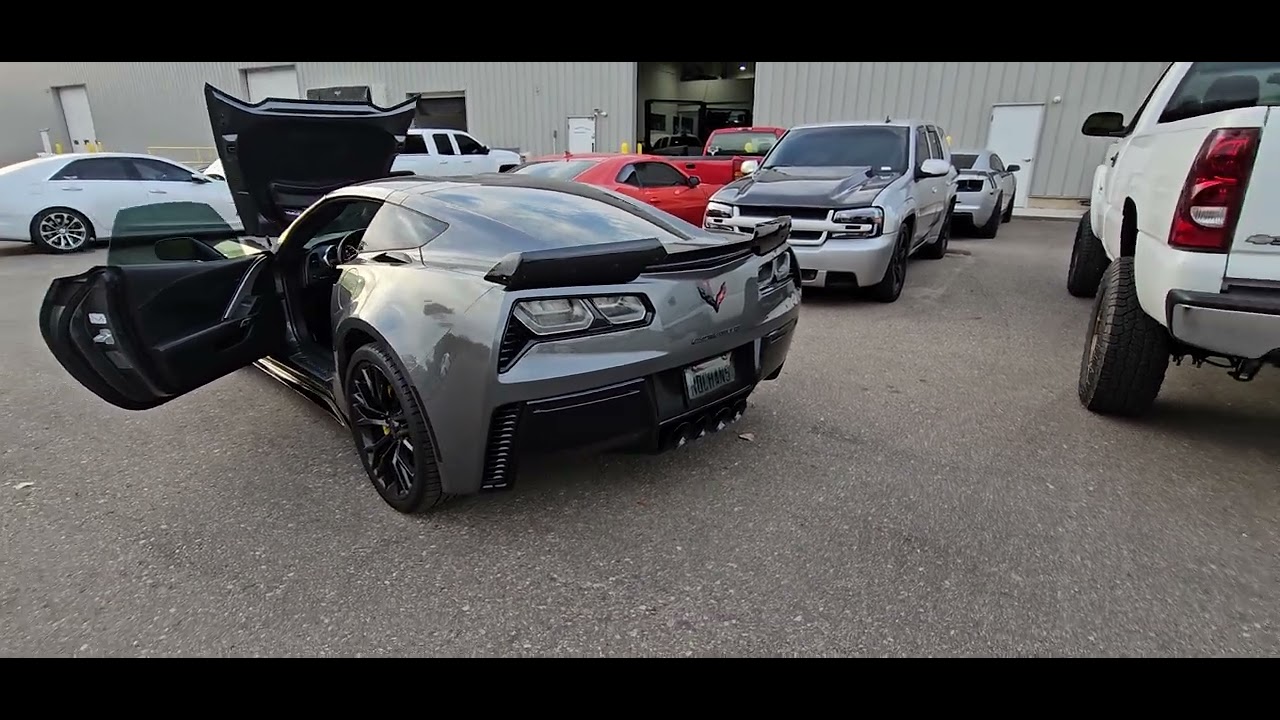 C7 ZO6 Cold start with BTR stage 2 supercharged cam