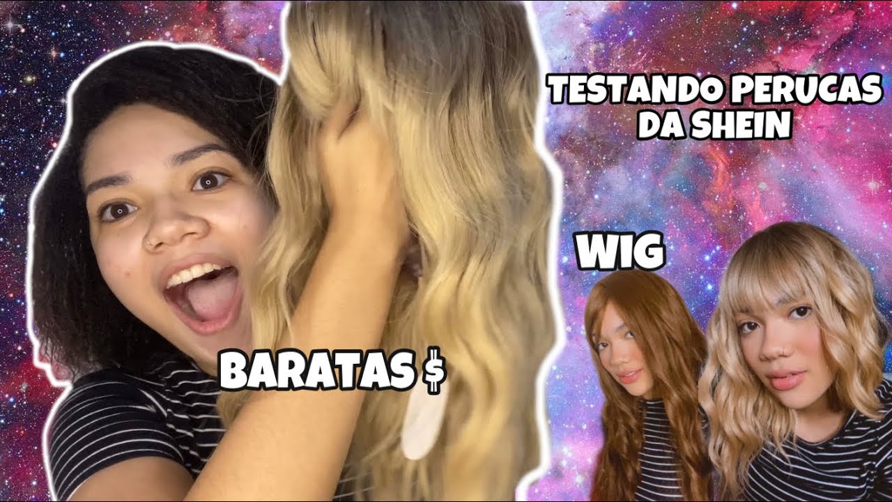 TESTANDO PERUCAS DA SHEIN |Bianca Cabral