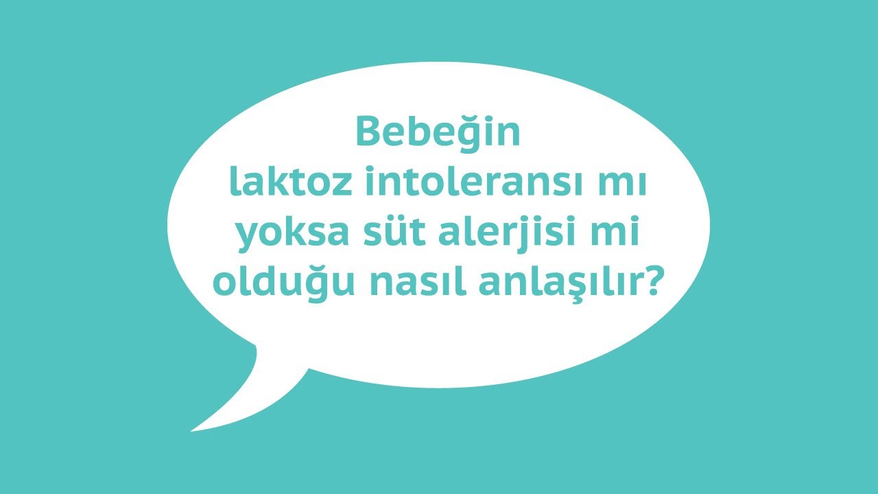 Bebeğin Laktoz İntoleransı mı Yoksa Süt Alerjisi mi Olduğu Nasıl Anlaşılır?