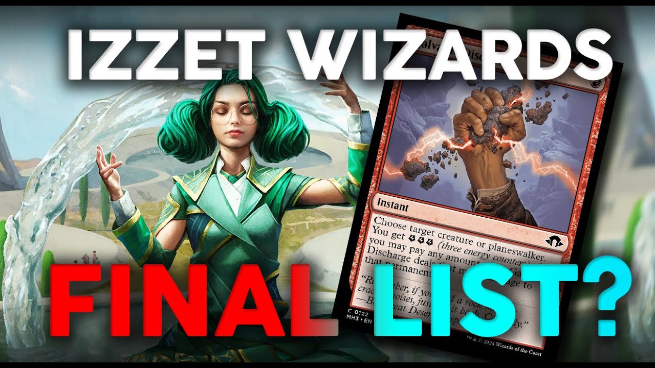 La lista FINALE di IZZET WIZARDS è finalmente arrivata con MODERN HORIZONS 3? - Historic Deck MTG