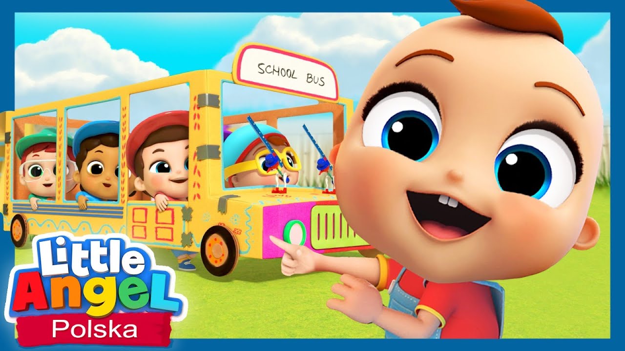 Budujemy nasz autobus | Piosenki Dla Dzieci | Little Angel Po Polsku